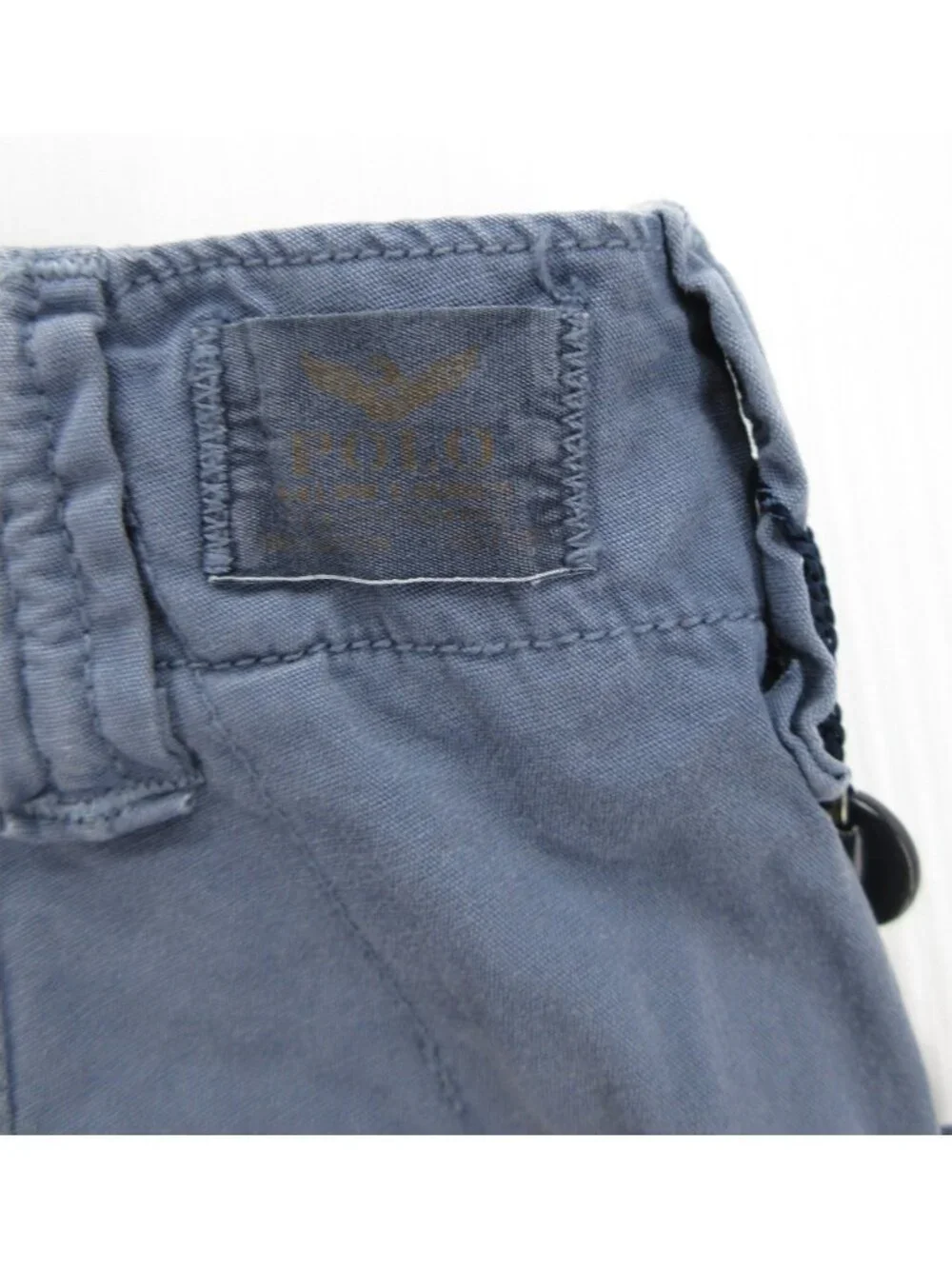 Polo Ralph Lauren Shorts 44B Big Cargo Side Tabs Classic Y2K 10